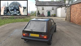 Forza Horizon 4 Volkswagen Golf GTI MK1 Steering Wheel  Shifter Gameplay [upl. by Mayyahk]