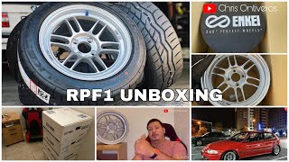 Rines ENKEI RPF1 Originales Racing Series Unboxing En Español  Chris Ontiveros [upl. by Aistek545]