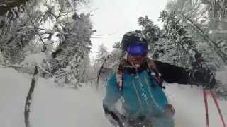 Livigno  JJ deep in powder [upl. by Yrrehc208]