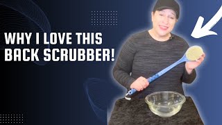 Review of Detachable Back Scrubber for Shower [upl. by Aikaj]