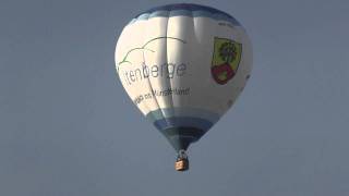 In der Abendsonne  quot Heissluftballon Altenberge quot [upl. by Abernon819]