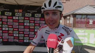 Benoît Cosnefroy  Interview au départ  La Flèche Wallonne 2022 [upl. by Armin]