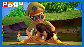 Kaal Ki Tabaahi Ka Evil Plan 😈  Do Ka Dum Chhota Bheem and Little Singham  Cartoon Videos  Pogo [upl. by Neryt]