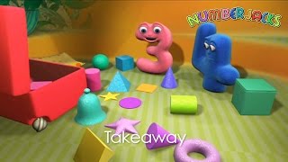 Numberjacks  Takeaway  S1E14  Full Episode [upl. by Shoshanna49]