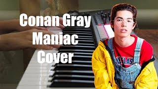 Conan Gray  Maniac  Piano and Drums Cover [upl. by Hairabez]