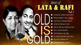 Best of LATA amp RAFI  Golden Collection of Hindi Yugaleet  OLD IS GOLD [upl. by Yelich396]