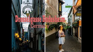 Drosselgasse Rudesheim Am Rhein [upl. by Keriann]