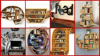 Modern bookshelf design for homeWall mounted bookshelfBookcase design [upl. by Nnilsia909]