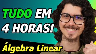 ÁLGEBRA LINEAR O CURSO COMPLETO em 40 Exercícios Resolvidos ÍNDICE NO INÍCIO RESUMO NO FINAL [upl. by Ahseiyt522]