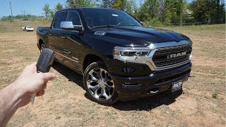 2019 Ram 1500 Limited Start Up Walkaround Test Drive and Review [upl. by Readus]