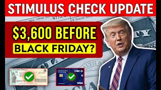 Stimulus Payments You Could Get Before Black Friday – State by State Breakdown [upl. by Natsyrt]