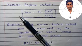 Newton Raphson method  Newtons raphson method in hindi [upl. by Aileno]