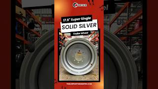 🚀 175quot Super Single Solid Silver Trailer Wheel  Unbeatable Wholesale Prices 🌟 [upl. by Annid920]