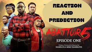 Abattoir Season 5 Episode 1 Reaction Abattoir Season 5 Episode 2 Expectation [upl. by Anaj222]