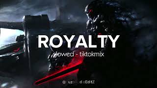 Egzod  Royalty Slowed  Edit 🎵 [upl. by Noda]