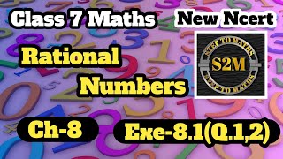 Class 7 Maths  Ch8  Rational NumbersNew Ncert Exe81Q12  SteptoMaths CBSE 202425 [upl. by Adamec]