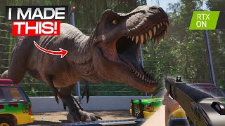 I Made the Best JURASSIC PARK Game and DESTROYED my PC [upl. by Jammie]