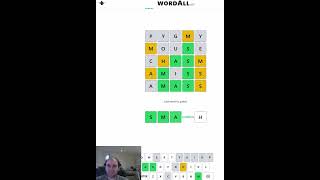 WordALL Wordle with multiple answers 10 Oct 24 puzzle variant wordgames puzzle speedsolving [upl. by Shulamith487]