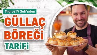 Güllaç Yufkasından Peynirli Börek Tarifi  MigrosTV Şefinden Tarifler [upl. by Nerahs562]