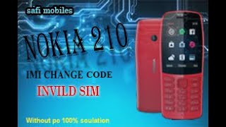 Nokia 210 IMEI Change codehow to change Nokia 210 IMEI [upl. by Baalbeer]