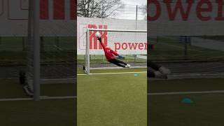 Rate my save goalkeepertraining goalkeeper gksave training fyp viralvideo shorts torwart gk [upl. by Yeniffit812]