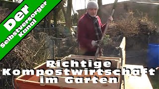 Richtige Kompostwirtschaft im Garten [upl. by Silletram926]