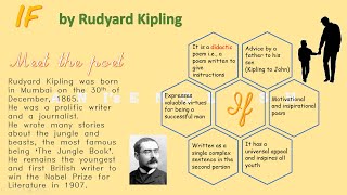 Explanation of the poem quotIf—quot by Rudyard Kipling Part 1 [upl. by Mazonson831]