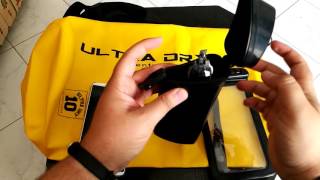 Ultra dry waterproof case amp bag  جراب وشنطة ضد المياه لهاتفك ومعداتك [upl. by Annwahsal698]