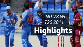 India vs West Indies T20 Highlights 2011 [upl. by Peterec400]