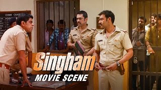 Ajay Devgn Threatens Murali Sharma  Singham  Movie Scene [upl. by Pierrette]