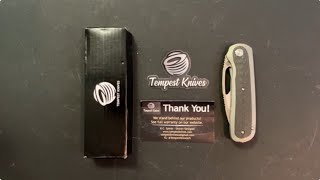 My review of the Tempest Knives Fractus prototype [upl. by Jean-Claude985]