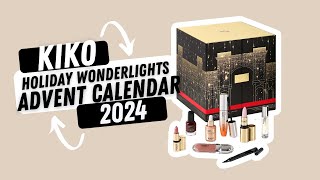 KIKO Milano Holiday Wonderlights Advent Calendar 2024 beautycalendars [upl. by Solly]