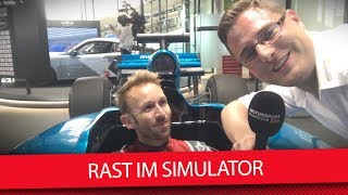 eSports Was bringt ein Rennsimulator Simracing  mit DTMChampion René Rast [upl. by Ahsimet4]