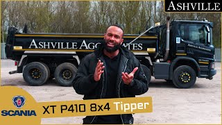 Scania XT P410 8x4 Tipper Truck InDepth Review [upl. by Ashford]