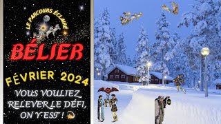 BELIER FEVRIER 2024  Une Épreuve de Foi à votre mesure  💥 [upl. by Annodal128]