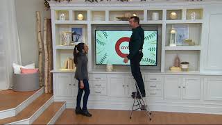 Ultimate Innovations Lightweight Folding 2Step Ladder on QVC [upl. by Schwenk]