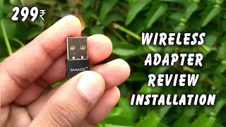 Wireless USB Adapter for PC 80211 abgn 24GHz Review [upl. by Ahen464]