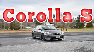 2013 Toyota Corolla S Regular Car Reviews [upl. by Novar]