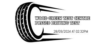 Driving Test Pass WoodGreen London Test Centre Test Date 28092024 at 0232pm [upl. by Ehttam]