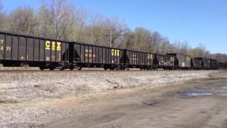 CSX K31101 coke loads [upl. by Adnirem]