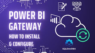 How to install configure and deploy a Power BI Data Gateway for automated Power BI Refreshes [upl. by Bishop]