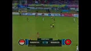 Final ISG 2013 Indonesia Vs Maroko 12 Full Video Babak 1Half Time 2992013 [upl. by Eusassilem]