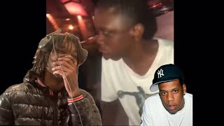 Lil Jay Z aka Lil dang Freestyling Reaction Part 2 [upl. by Yadseut]