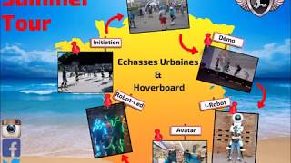 Summer Tour 2018  Echasses Urbaines Hoverboard powerbocking Normandy Jump Stills Jumping [upl. by Deenya]