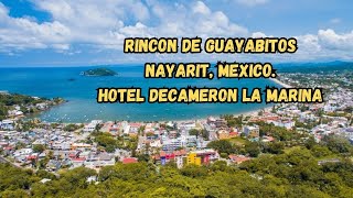 GUAYABITOS NAYARIT MEXICO HOTEL DECAMERON LA MARINA [upl. by Tyrone796]