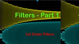 Filters part 1  1st Order Filters  199 [upl. by Liza]