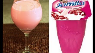 Homemade quotRaibi Jamilaquot  Moroccan Pomegranate Yogurt Drink Recipe  CookingWithAlia  Episode 188 [upl. by Peterman647]