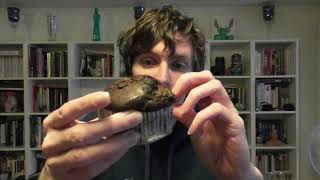 ASMR Christmas Calendar 16  Chocolate Muffin Wrapper Sounds and Eating to help you relax 🍫🧁 [upl. by Denver]