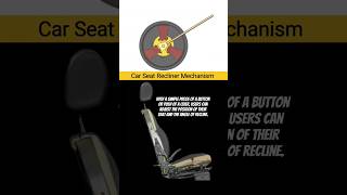 Useful Car seat recliner mechanism shorts design inovation engineering cad [upl. by Pampuch]