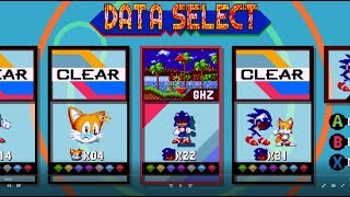 Sonic Mania Mod Sonicexe Nightmare Beginning old [upl. by Twitt]